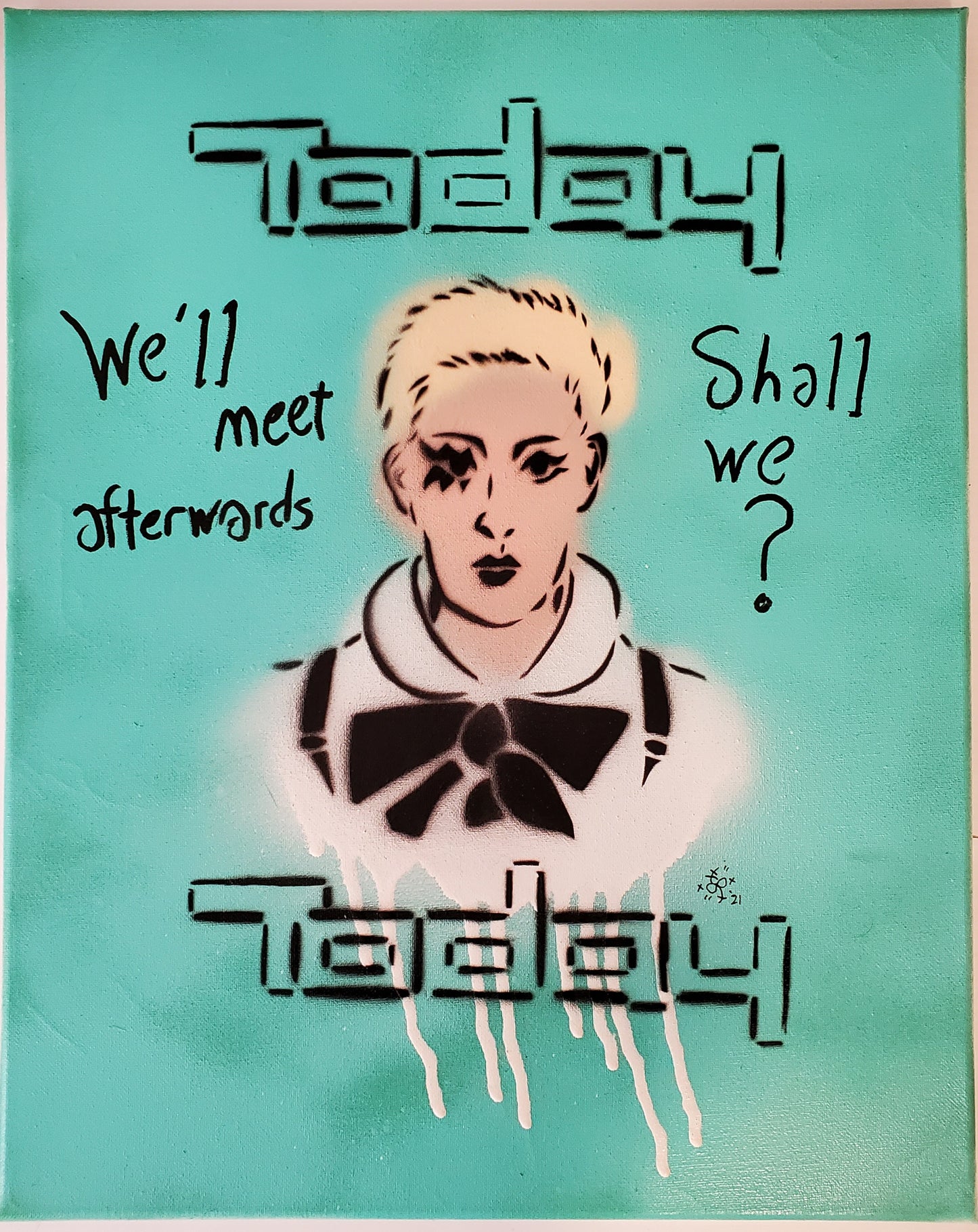 Siouxie Sioux "Today....we'll meet afterwards....shall we,