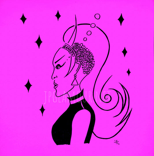 Multicolor Glamour prints