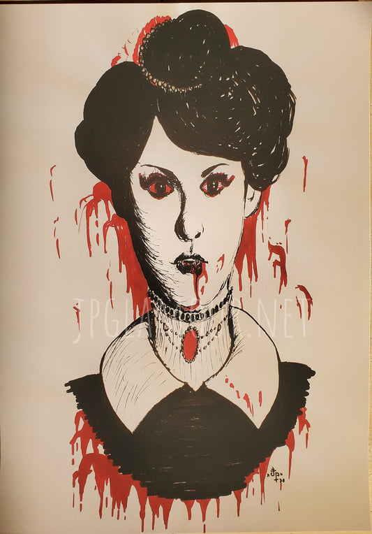 Vampire Queen print